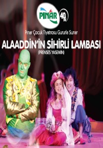 Alaaddin'in Sihirli Lambas,ı Prenses Yasemin, Cin, Lambadaki Cin
