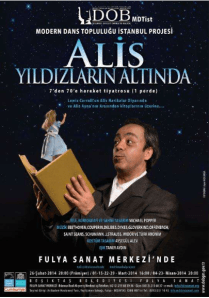 Devlet Opera ve Balesi Modern Dans Gösterisi, Alis Harikalar Diyarında, çocuklara dans 