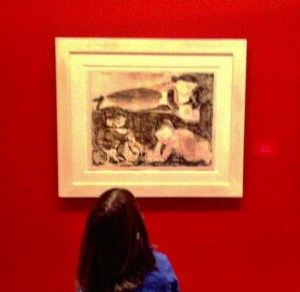 anne ve çocukları , Picasso