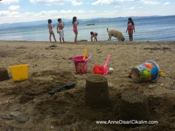 Kumdan kale sonrası dondurma