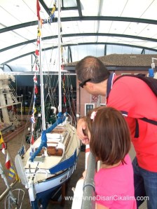 Rahmi Koc muzesinde Sadun Boro'nun uzaklar yelkenlisi